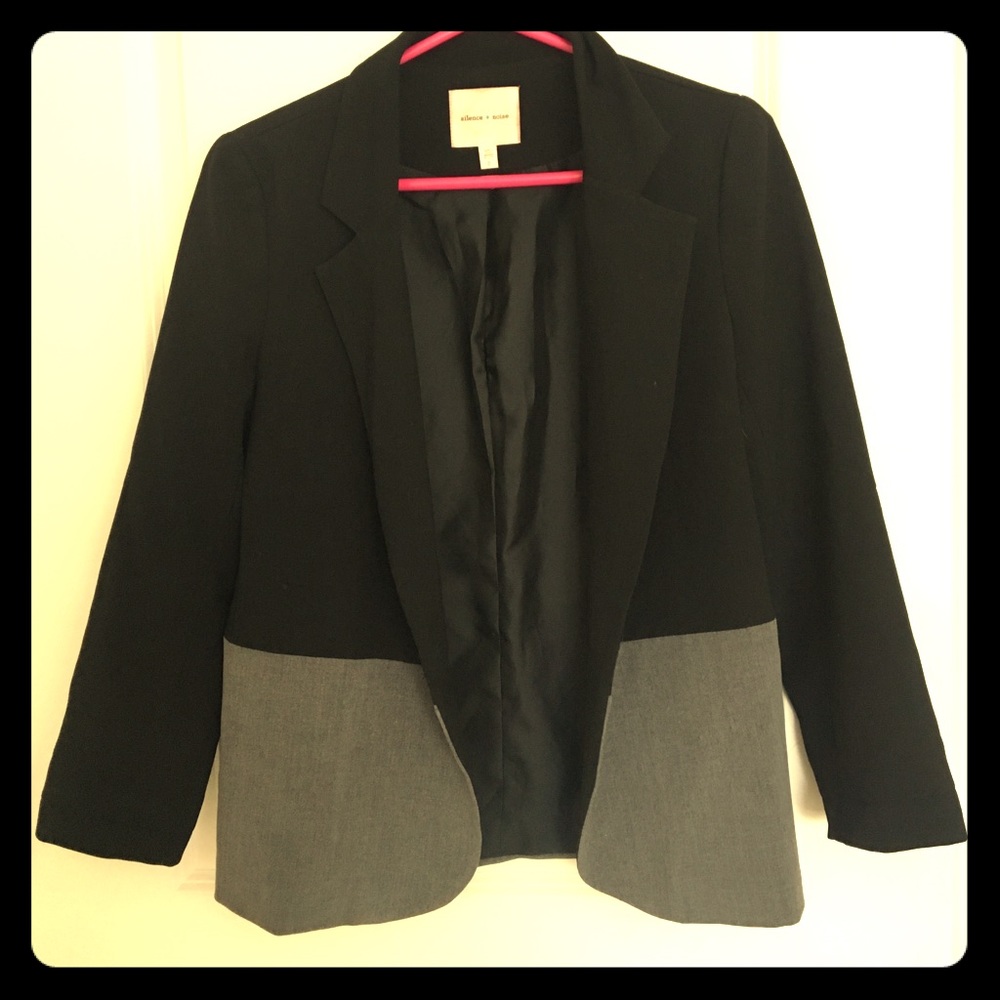 Two tone blazer
